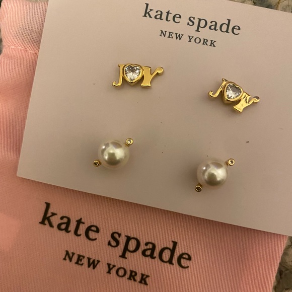 New Kate Spade ♠️ earring set - Picture 4 of 4